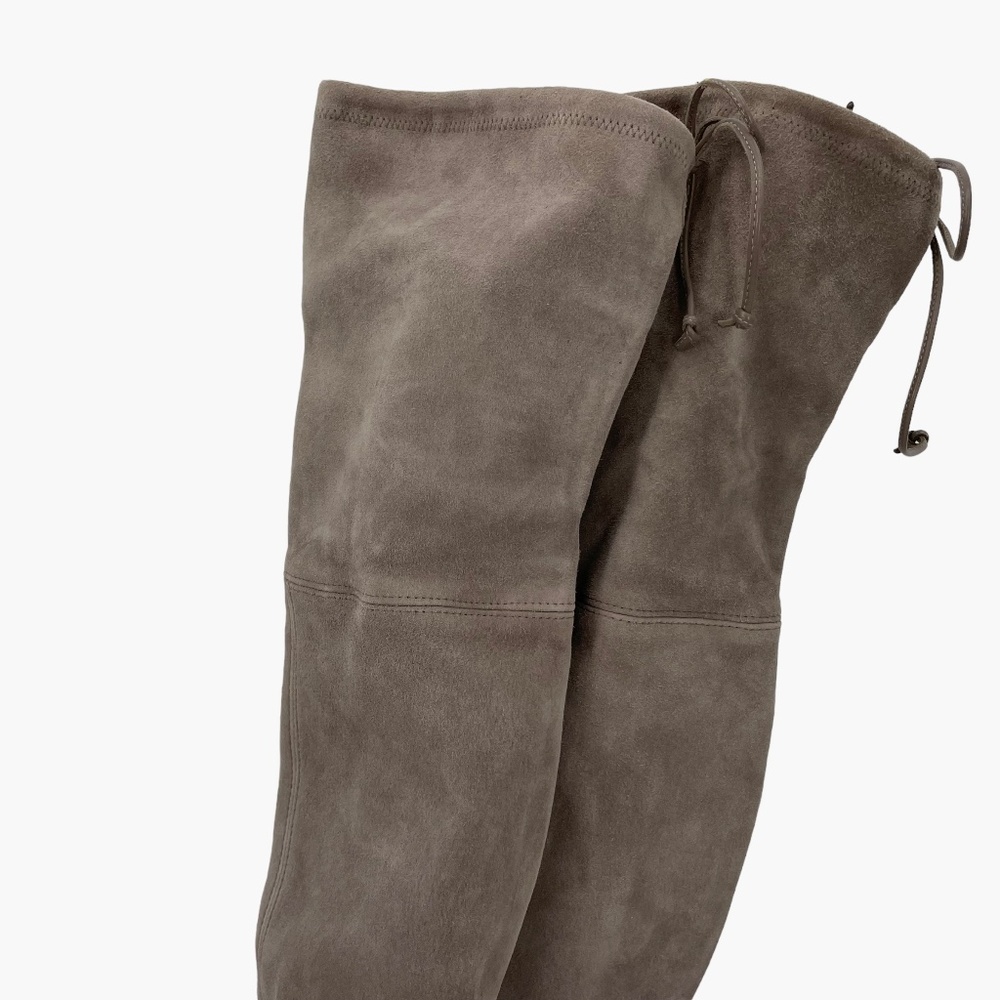 Stuart Weitzman Gray Suede Highland‎ Boot - Picture 9 of 14